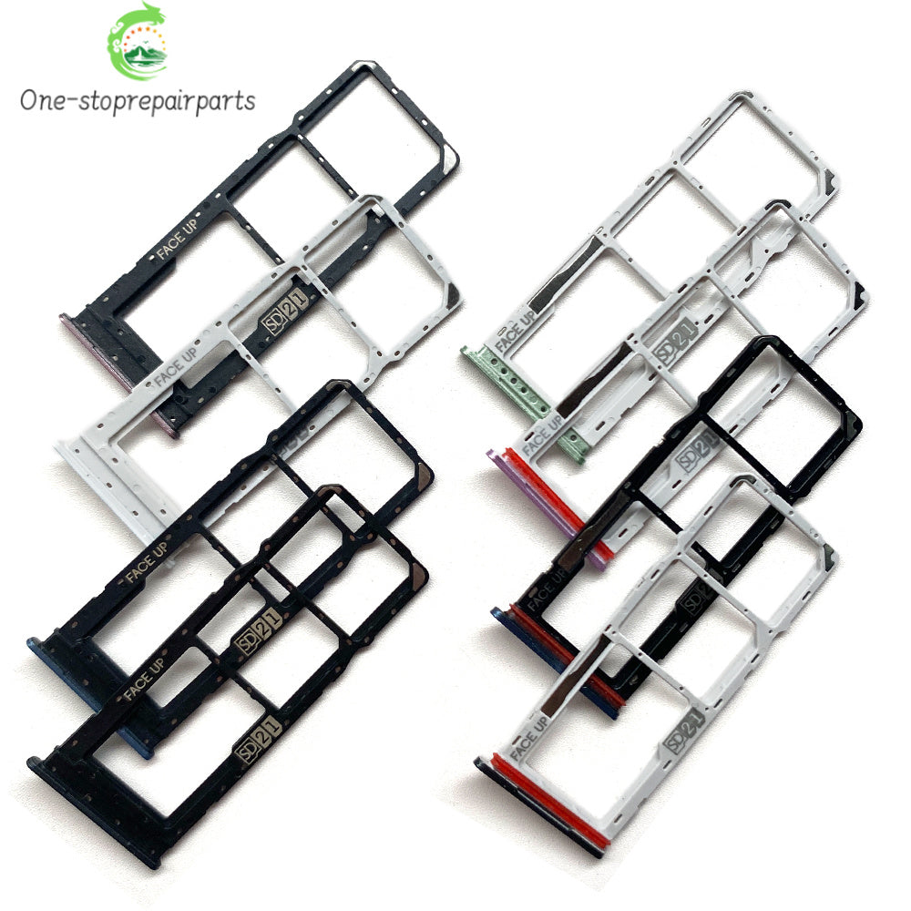 10Pcs/Lot, SIM Card Slot SD Card Tray Holder Adapter For Moto G22 G32 G52 G62 G72 G82 G13 G23 G53 G73 G04 G14 G24 G34 G54 G84 Motorola phone repair parts