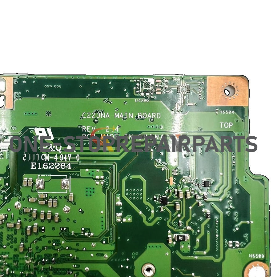 C223NA Laptop Motherboard For ASUS Chromebook C223N C223NA Notebook Mainboard With Celeron CPU 100% Tests OK Fast Shipping Stk ASUS laptop repair parts