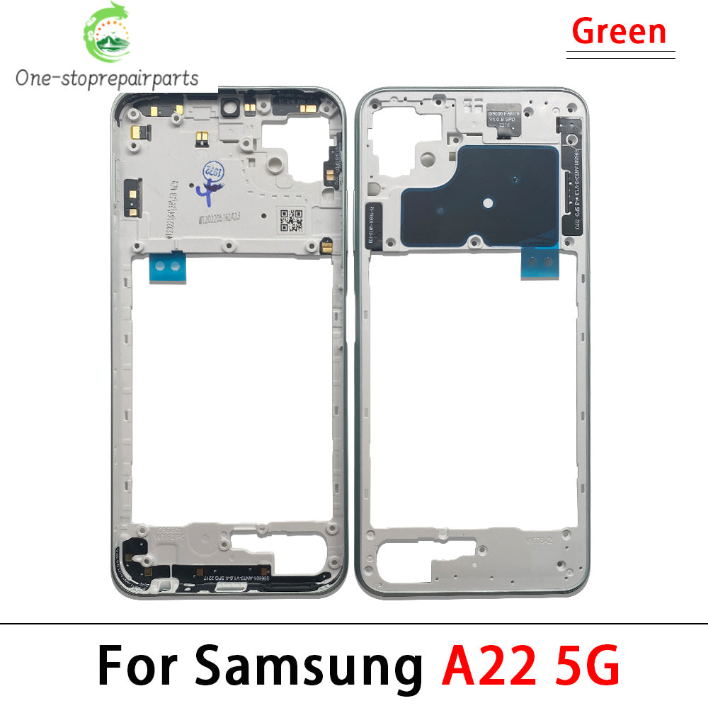 For Samsung A22 A32 4G 5G A225F A226B A325F A326B Middle Frame Holder Housing Replacement Repair Parts Samsung phone repair parts