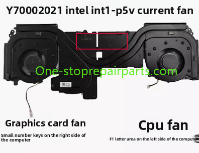 Cooling coller fan Module for Lenovo legion Y7000 R7000P Y560 1-P A-P 2021H heat sink Radiator fan module