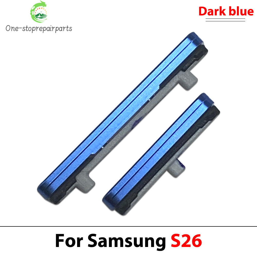 New Power Switch On Off Button Volume Key Button Flex Cable For Samsung S26 Plus Ultra 4G 5G Samsung phone repair parts