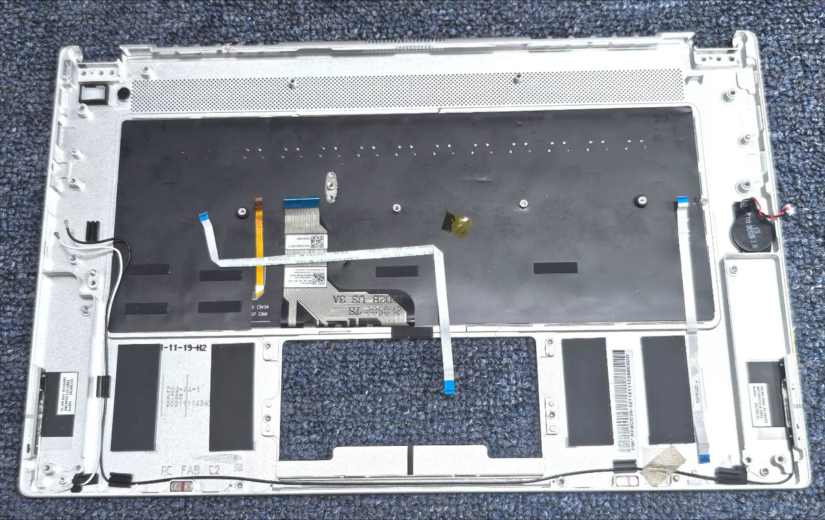 US english UPPER case keyboard for Intel NUC M15 LAPBC510 LAPBC710 LAPRC510 LAPRC710 topcase palmrest keyboard assembly Silver Midnight Black NUC laptop repair parts