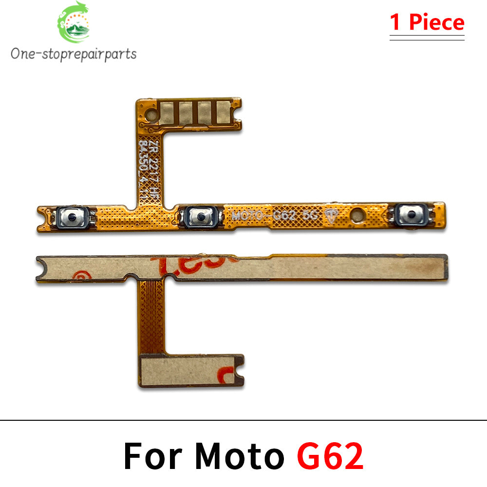 New Power On Off Volume Key Button Flex Cable For Motorola Moto G22 G32 G52 G62 G72 G82 G13 G23 G53 G73 G04 G14 G34 G54 G84 G42 Motorola phone repair parts