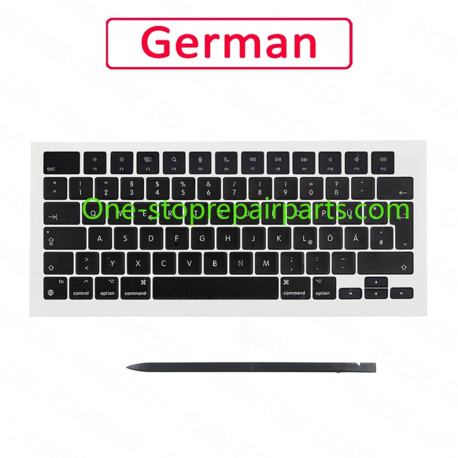 Laptop A2681A3113 A2941 A3114 Keys Keycaps for Macbook Air M2 M3 Retina 13.6" 15.3" Key Cap Keyboard Repair Black Blue Macbook repair parts