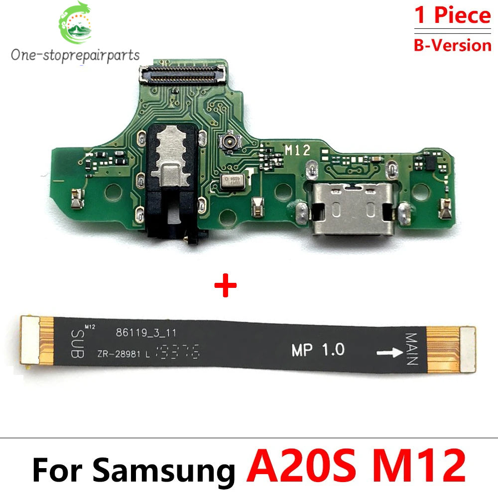 USB Charging Port Dock Charger Connector Main Board Flex Cable For Samsung A10 A20 A30 A50 A70 A31 A51 A71 A10s A20s A30s A21s Samsung phone repair parts