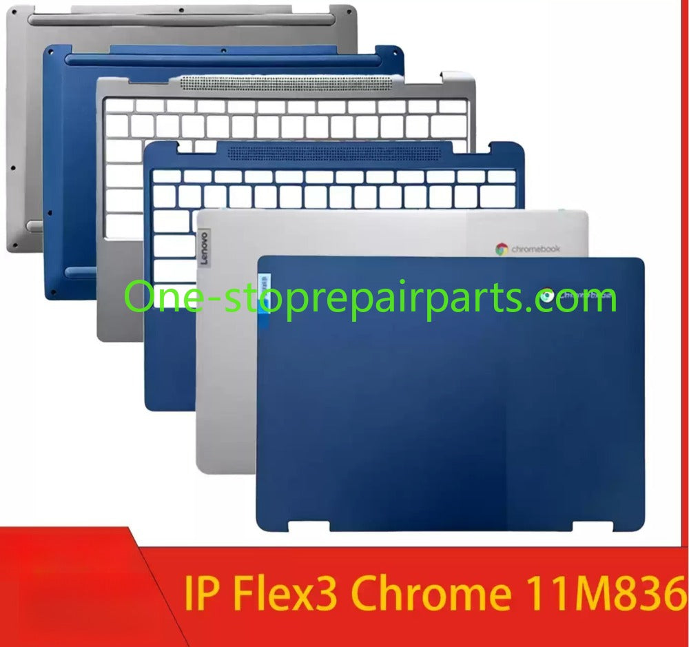 Cover case for Lenovo Flex 3 Chrome 11M836 - Type 82KM back housing palmrest bezel USB IO board 5CB1C90956 5CB1C90954 5CB1C90957 5SB0S31948 5CB1C90955 5CB1C90941 5CB1C90925 5C10S30259 Lenovo laptop repair parts