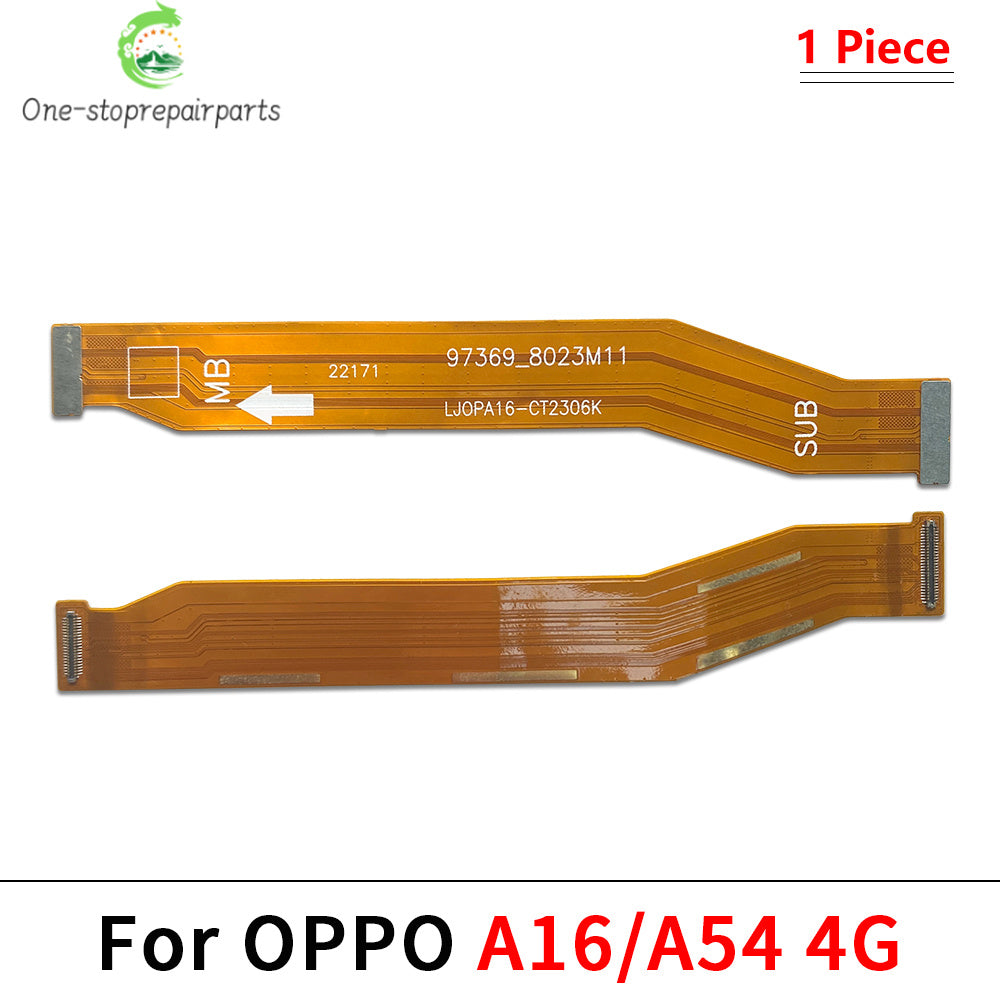 Main Board Motherboard Connector Flex Cable For OPPO A15 A16 A54 A17 A32 A53 A52 A55 A57 A58 A76 A78 A92 A93 A95 A96 A97 4G 5G OPPO phone repair parts