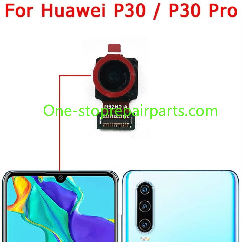 Front Camera For Huawei P9 Plus P10 P20 Pro P30 P40 Lite E Frontal Selfie Camera Module Facing Small Flex HUAWEI phone repair parts