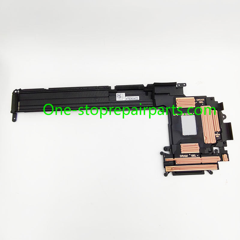 Laptop CPU GPU cooling fan thermal heatsink with circular fan For DELLPro Max 16 Plus MB16250 Precision 7690 0CHM9R 0WDXF1 0W7WHG 0W7WHG 0M87VT 0M87VT UMA cooling systems heat sink module Dell laptop repair parts