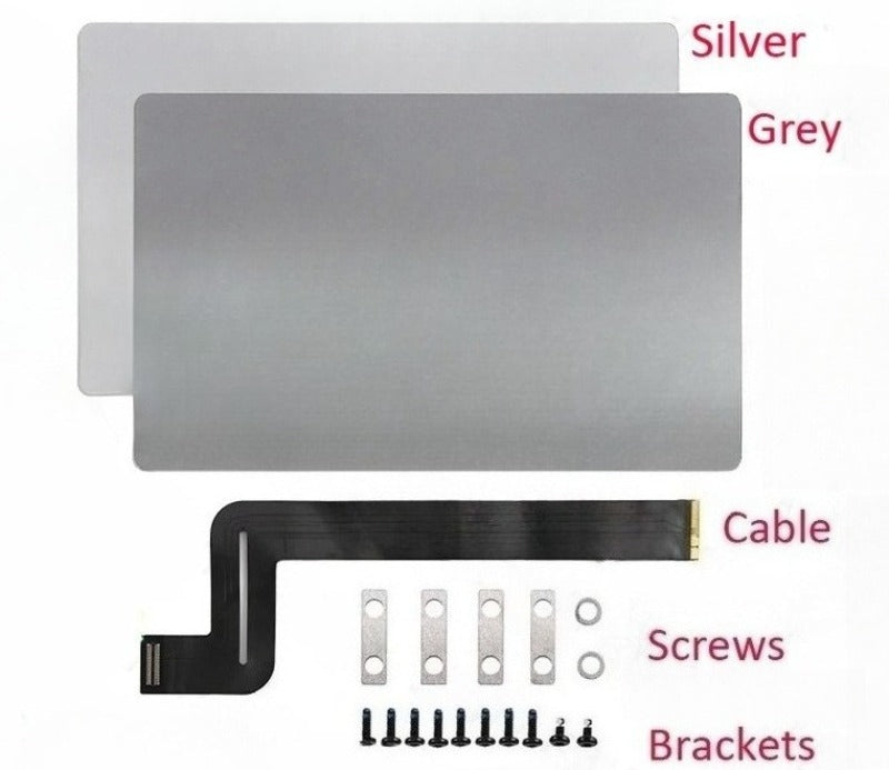 New for Macbook Pro Retina 13" A2159 Trackpad Touchpad with Track pad Cable Screws Space Gray Grey/Silver Color Mid 2019 MUHN2 Macbook repair parts