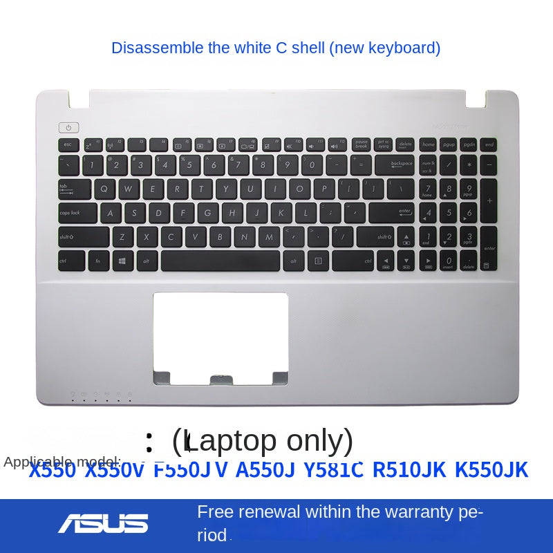 (Shipping fee not include)  X550 ASUS X550V F550J V A550J Y581C R510JK K550JK keyboard Topcase