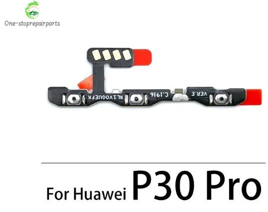 Power Switch On Off Button Volume control Key Button Flex Cable For Huawei P20 P30 P40 P50 P60 Pura 70 Pro Lite P50E Huawei phone repair parts