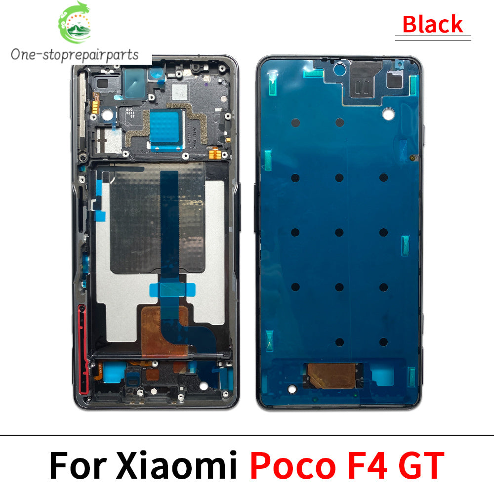 New Front Housing LCD Frame Screen Bezel Holder For Xiaomi Poco F3 F4 X3 GT M3 M4 M5s X5 X6 Pro 4G 5G Xiaomi  Xiao mi phone repair parts