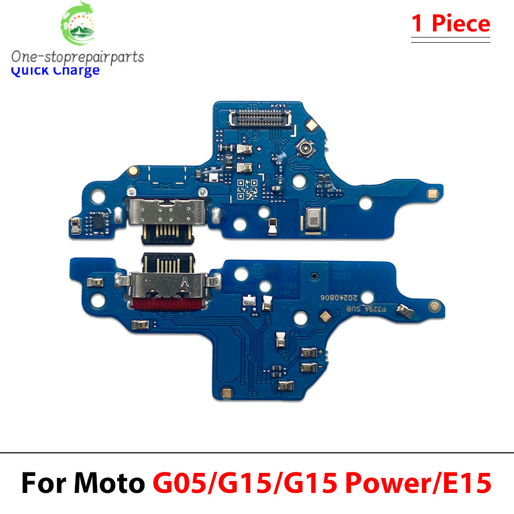 USB Charger Charging Board Port Connector Flex Cable For Moto G04 G14 G24 G54 G64 G84 G34 G45 G05 G15 G75 G85 G06 G56 G86 Power Motorola phone repair parts