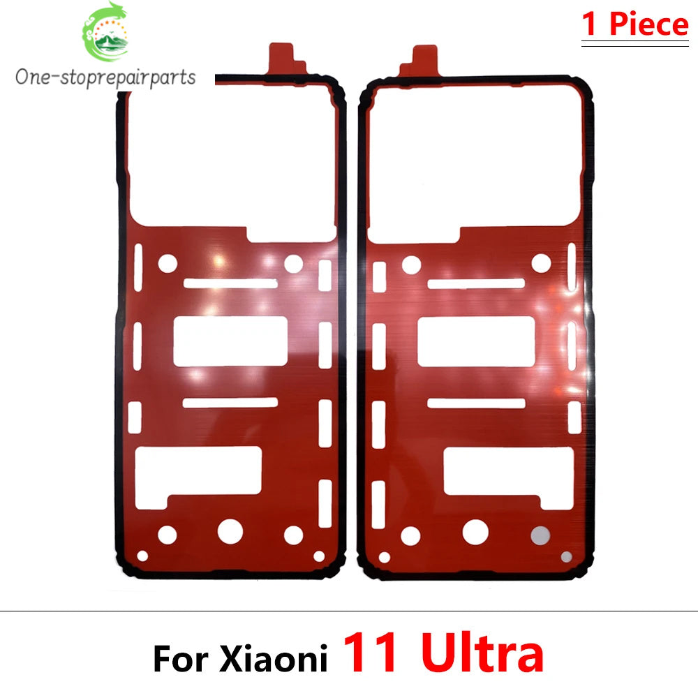 New For Xiaomi Mi 8 9 9T 10 10T 11 11T 12 Pro Lite Note 10 Lite Back Battery Cover Door sticker Adhesive glue tape Xiaomi  Xiao mi phone repair parts