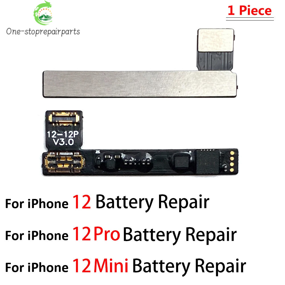 Battery Repair Flex Cable Tag on Built in For iPhone 11 12 13 14 15 Pro Max Plus Mini Battery Remove Warning External Flex Cable iPhone phone repair parts