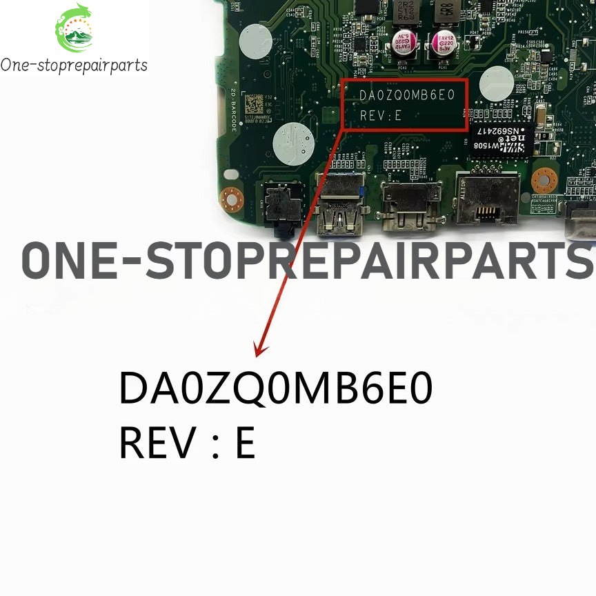 For Acer Aspire E5-471 E5-471G V3-472P Laptop Motherboard DA0ZQ0MB6E0 With i3-4005U i5-4210U i7-5500U CPU UMA DDR3L 100% Tested Acer laptop repair parts