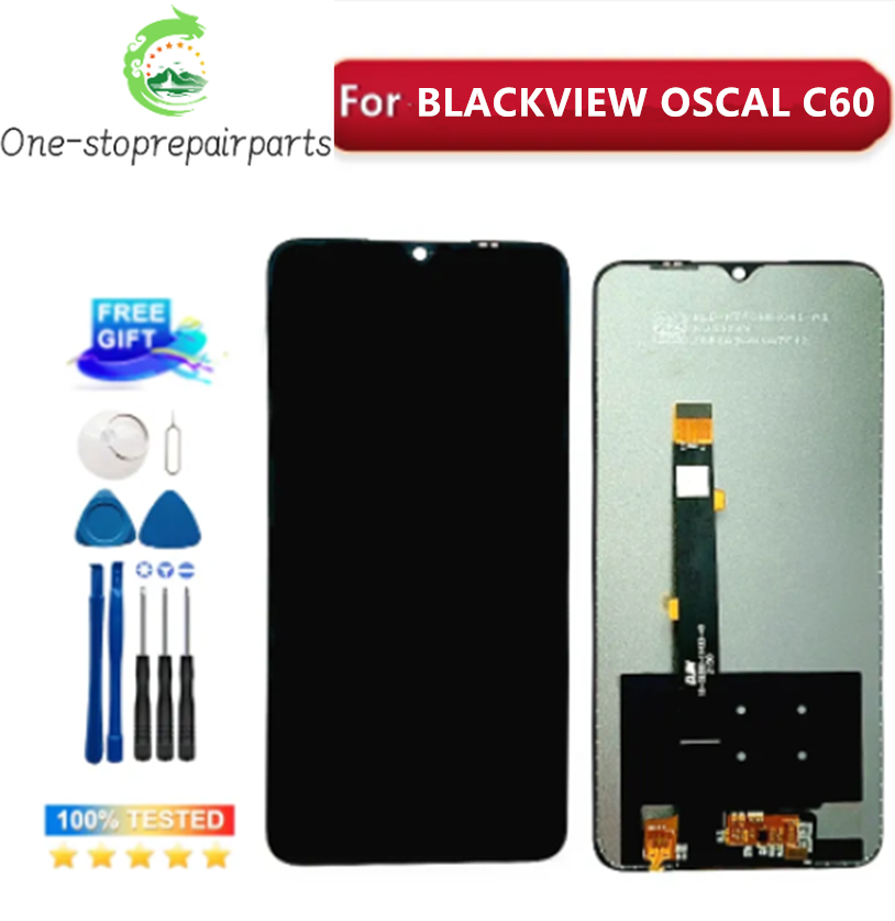 New For Blackview OSCAL C60 LCD Display Touch Screen Digitizer Assembly For Blackview C60 LCD Display OSCAL C60 LCD TouchSeonsor Blackview phone repair parts