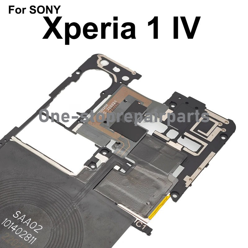 Aocarmo For Sony Xperia 1 IV XQ-XQ-CT72 CT62 CT54 CT44 SO‑51C Wireless Charging NFC Module Antenna Motherboard Cover Repair Part Sony phone repair parts