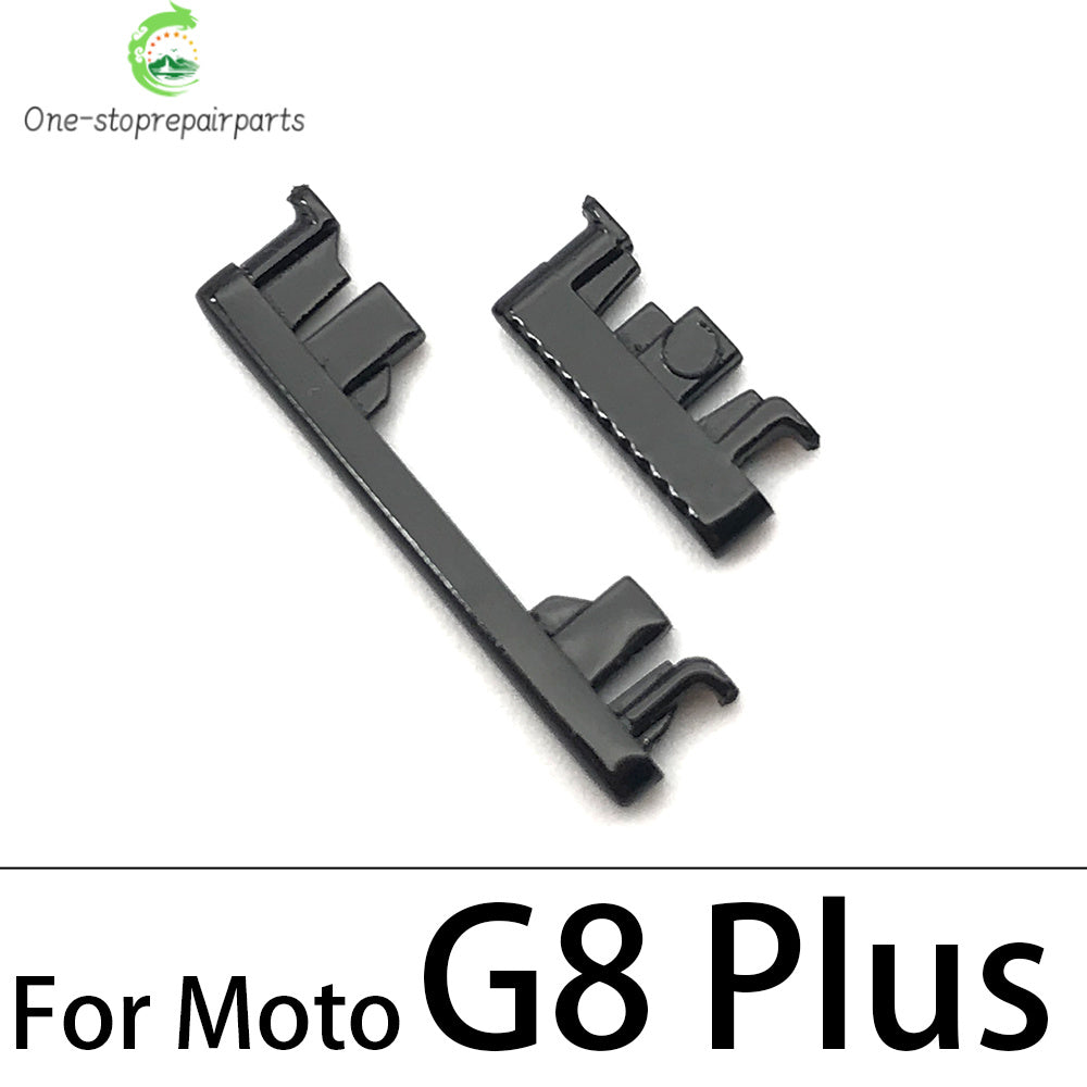 New Side Volume Button Power ON / OFF Buttton Key Set For Motorola Moto G9 G8 G7 Play Plus Power Lite Replacement Parts Motorola phone repair parts