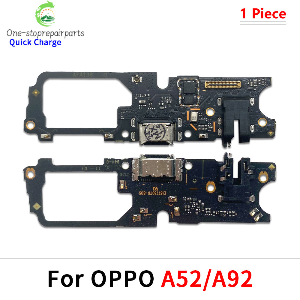USB Charger Charging Dock Port Connector Flex Cable For OPPO A16 A17 A52 A92 A53 A54 A55 A56 A57 A58 A93 A94 A95 A96 A97 4G 5G OPPO phone repair parts