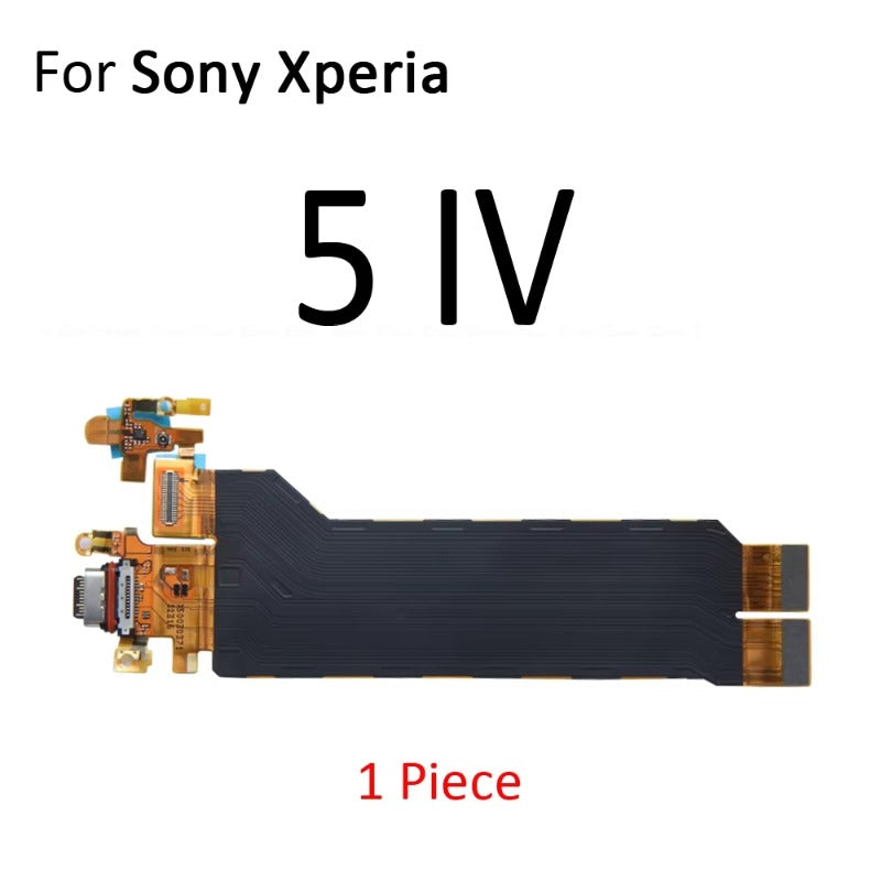 Fast Charger USB Dock Charging Dock Port Board With Mic Microphone Flex Cable For Sony Xperia 1 5 II III IV VI V Sony phone repair parts