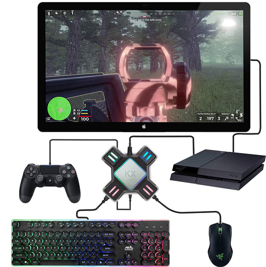 KX keyboard and mouse converter for Switch /Xboxone/PS5/PS4/PS3 host conversion box game accessories