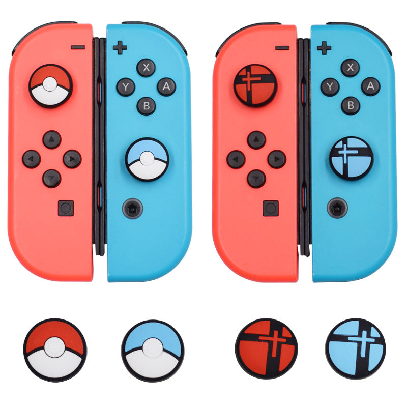 Switch rocker cap for Nintendo switch OLED 3D button cap NS gamepad silicone cap
