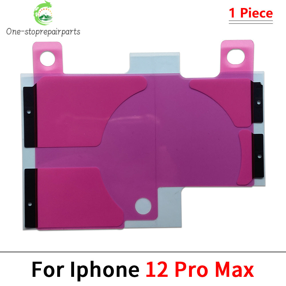 50Pcs/Lot, Battery Adhesive Sticker For iPhone 11 12 13 14 15 16 Pro Max Battery Double Tape Strip Pull Trip iPhone phone repair parts
