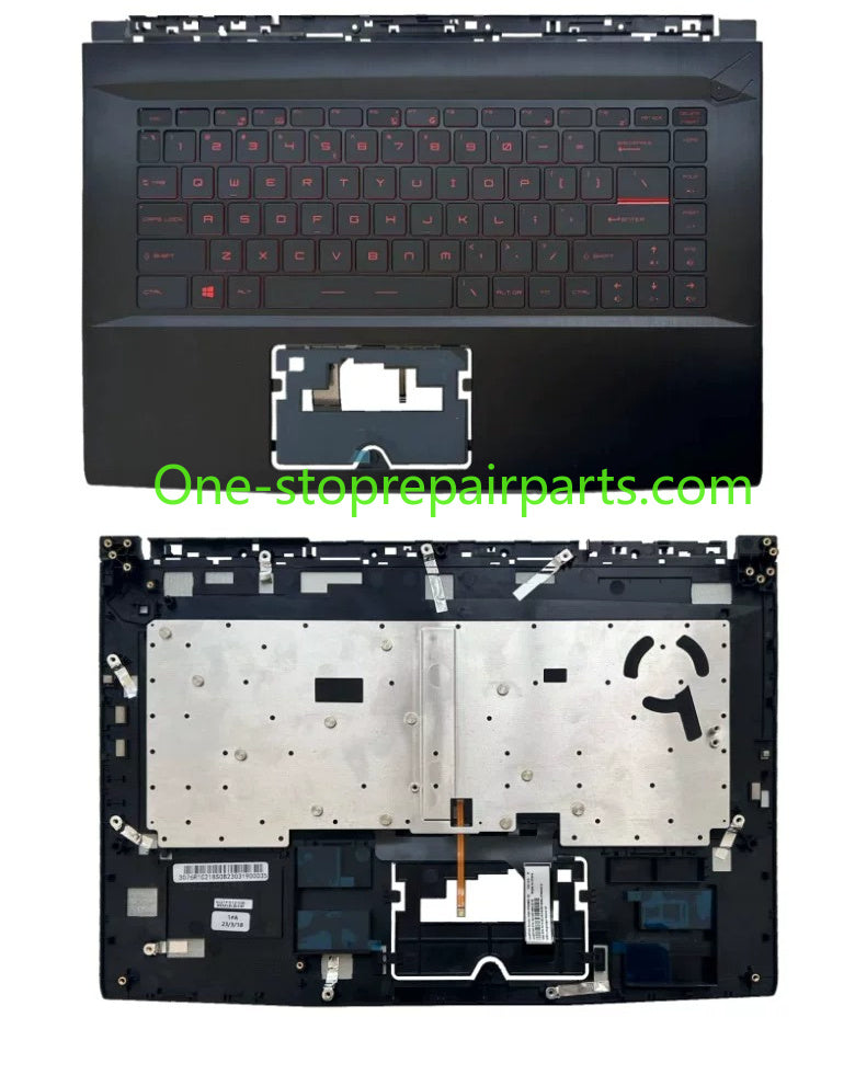 Cover case for MSI GF63 MS-16R1 R3 R4 R5 R6 R8 WF65 lcd upper back housing top palmrest Bezel bottom lower base hinge cover