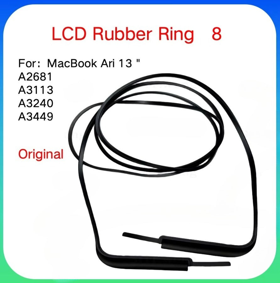 MacBook LCD Screen Rubber Bezel Ring A1706 A1989 A1707 A2141 A2338 A2337 A1932 A2442 A2485 A2681 A2941 A3404 Middle Frame Seal Macbook repair parts