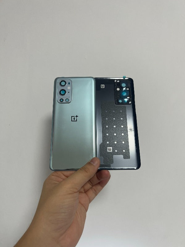 AAA+ quality For OnePlus Back Battery Cover Door Rear Glass Oneplus 9 9R 9Pro 9RT Battery Cover  Case With Camera Lens OnePlus phone repair parts