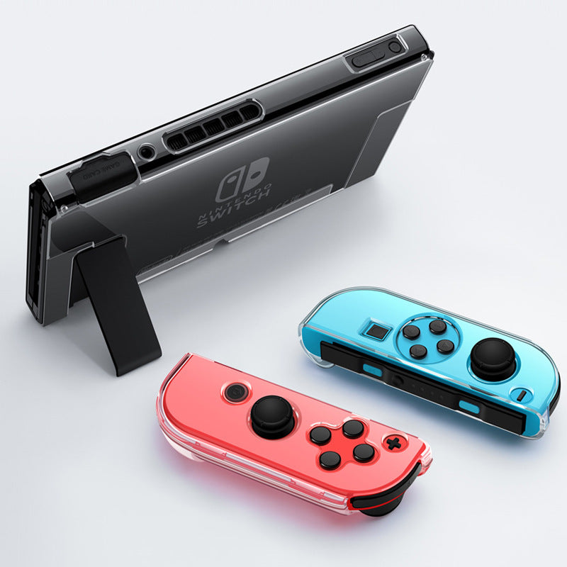 Switch crystal case for Nintendo switch game console protective case PC transparent case hard case