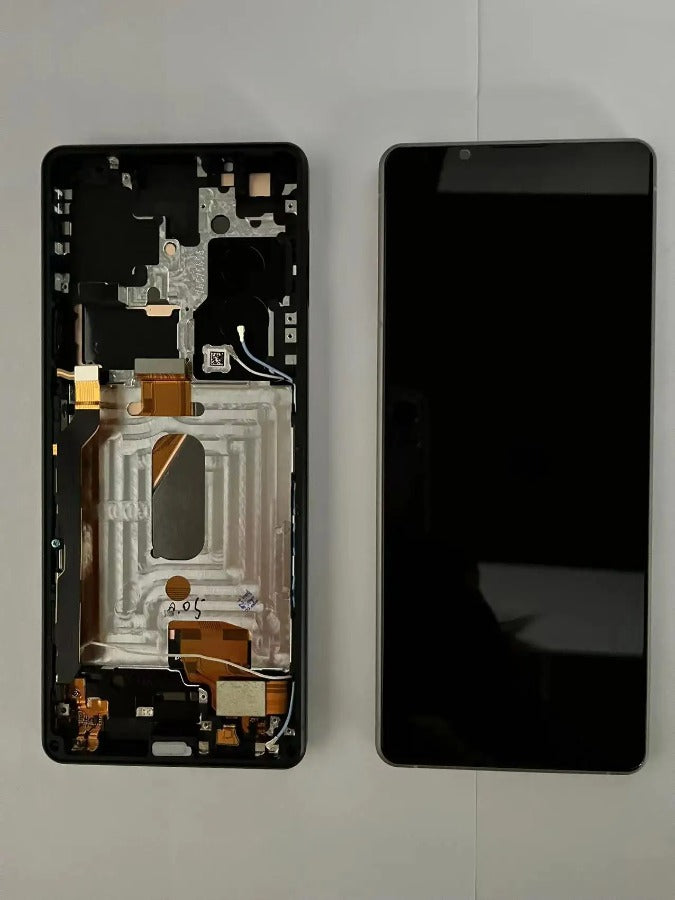 Original 6.5" For Sony Xperia 1 III LCD Display Touch Screen Digitizer Assembly Replace For Sony x1III XQ-BC72 lcd with Frame Sony phone repair parts