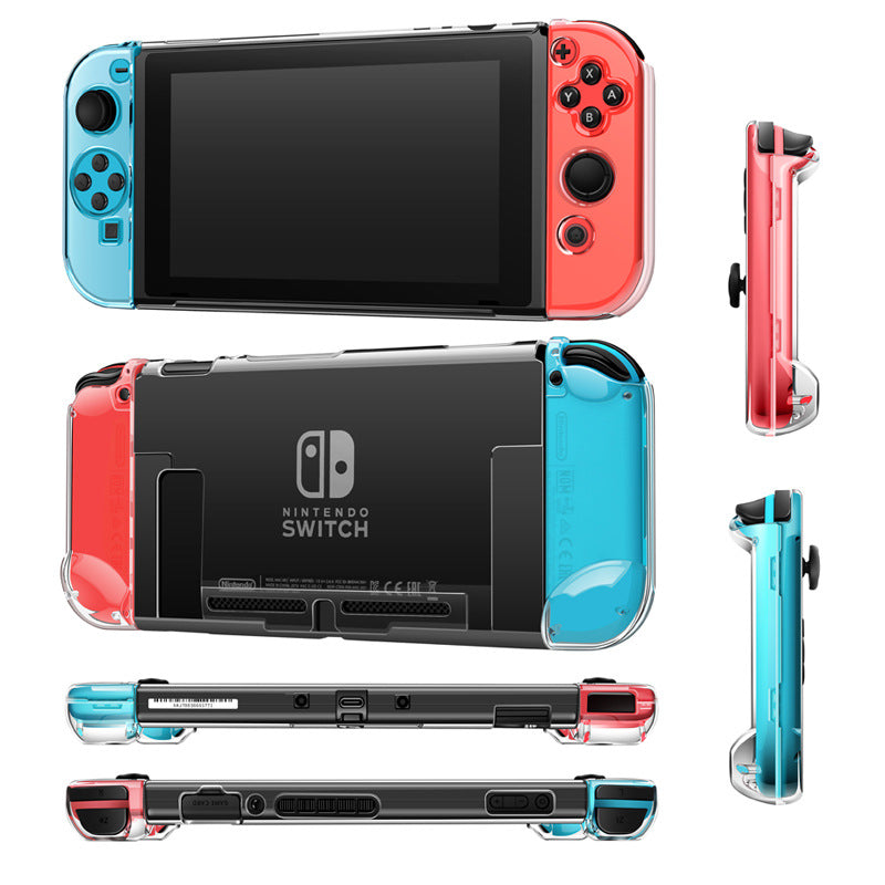 Switch crystal case for Nintendo switch game console protective case PC transparent case hard case