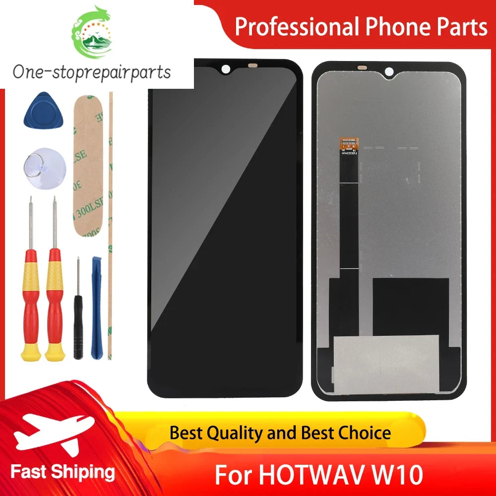100% Original 6.53 Inch LCD Display Touch Screen Digitizer For Hotwav W10 Assembly Digitizer Replace Accessories Other brand Phone repair parts