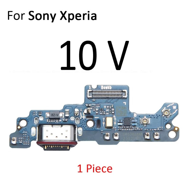Fast Charger USB Dock Charging Dock Port Board With Mic Microphone Flex Cable For Sony Xperia Pro I 10 II III Lite Plus V VI IV Sony phone repair parts
