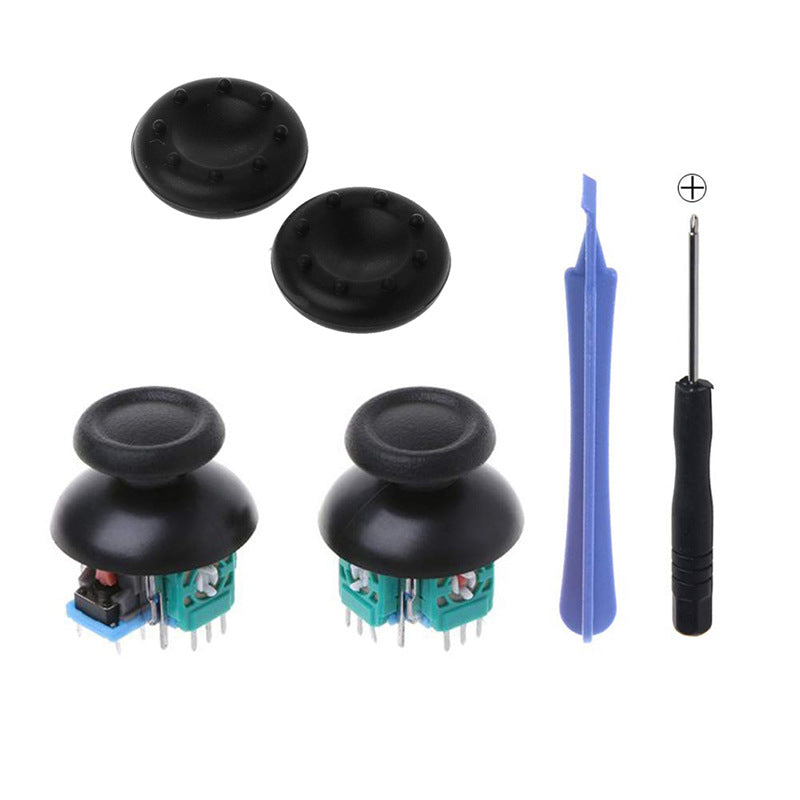 PS4 handle repair accessories PS4 handle 3D rocker mushroom head conductive glue L1R1L2R2 button