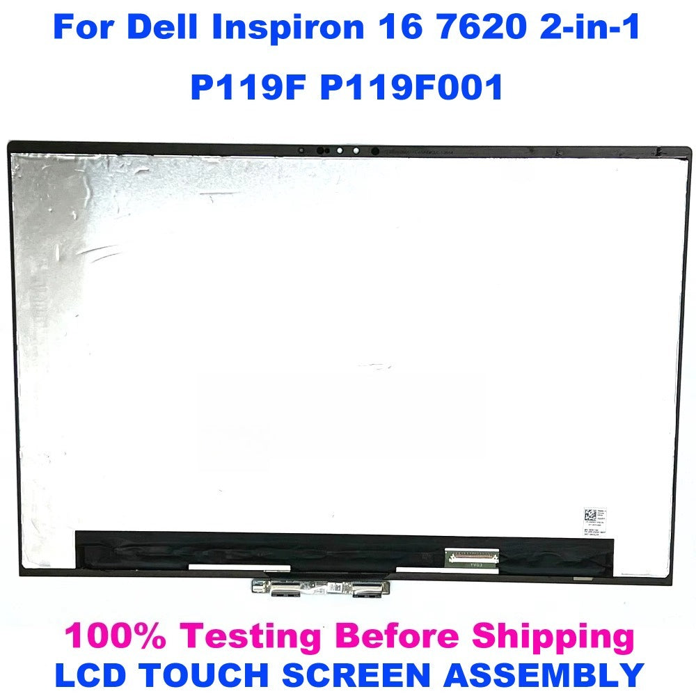 16" Touch For Dell Inspiron 16 7630 7635 7620 2-in-1 P119F P119F001 P128F P128F001 LCD Touch Screen Display Painel Assemby Dell laptop repair parts