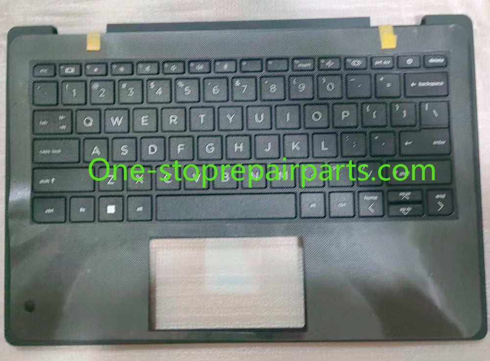 Original new Upper C-cover with US keyboard Assembly Non-Backlit Without PEN Cradle For HP Pro x360 Fortis 11 inch G9 Palmrest keyboard US N00449-001 TOP COVER W/KEYBOARD JET BLACK HP laptop repair parts
