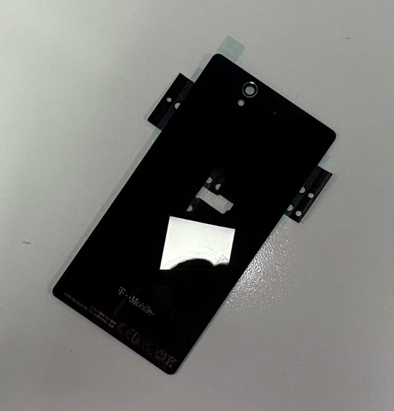 High Quality Back Cover For Sony Xperia Z Back Battery Cover Rear Glass C6603 C6602 C6616 C6606 Housing Door Replacement Parts Sony phone repair parts