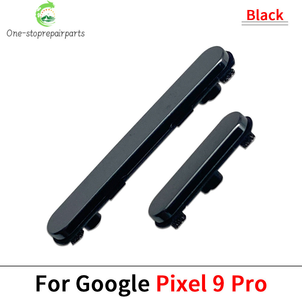 10Pcs. New For Google Pixel 9 / Pixel 9 Pro / Pixel 9 Pro XL Power Volume Side Button Key Replacement Parts Google Pixel phone repair parts