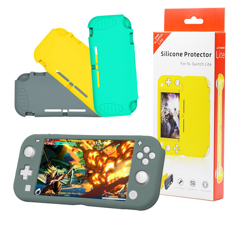Suitable for Nintendo switch lite host silicone cover switch lite host protective cover spray feel oil
