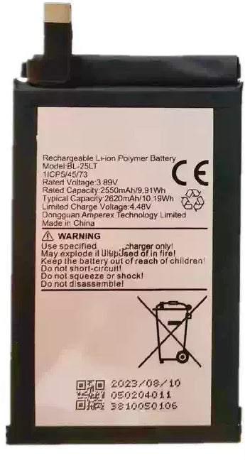 Tecno Phantom V Fold (Big/AD10) BL-23FT BL-25LT Mobile phone battery 2380mAh Tecno WX3 Pro Tecno WX3 LTESJ1 BATTERY Infinix phone repair parts