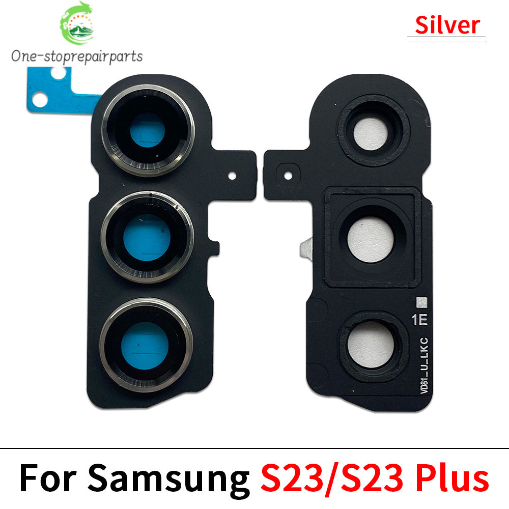 New Housing Back Rear Camera Glass Lens With Cover Frame Holder For Samsung S22 S23 Plus Ultra Samsung phone repair parts