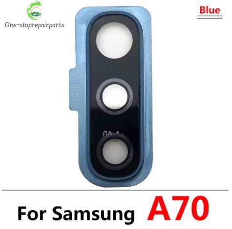New Housing Back Rear Camera Glass Lens With Cover Frame Holder For Samsung A10 A20 A30 A40 A50 A70 A105F A205F A305F A505F A705 Samsung phone repair parts