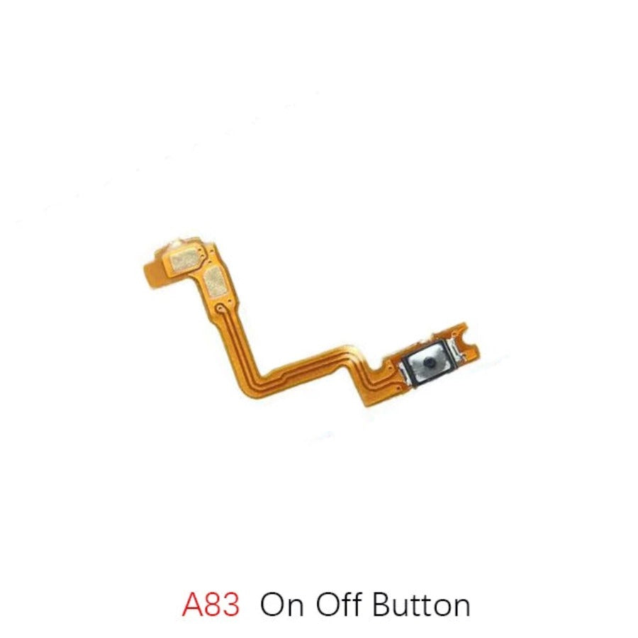 For Oppo Realme A37 A39 A57 A39 A59 A75 A79 A77 A83 Power cable Switch on volume cable of ribbon flex Oppo phone repair parts