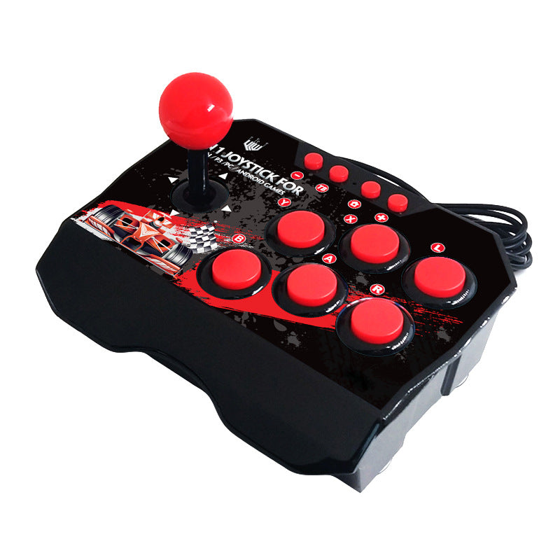 Switch Gamepad 4-in-1 Wired Joystick Switch Host Street Fighter King Game Joystick