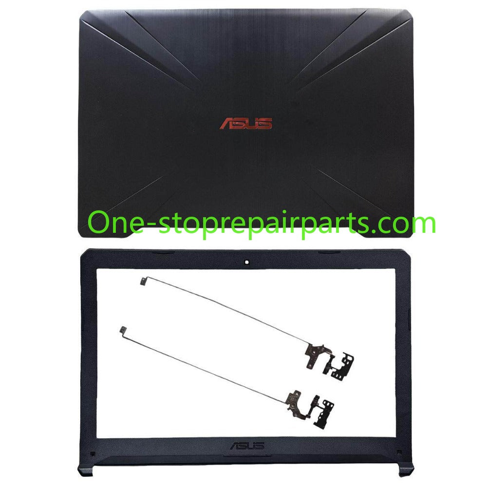 Cover case for ASUS FX80 FX80G FX80GE FX504 FX504G  lcd back housing bezel frame bottom upper topcse palmrest bottom D cover case hinge set cover