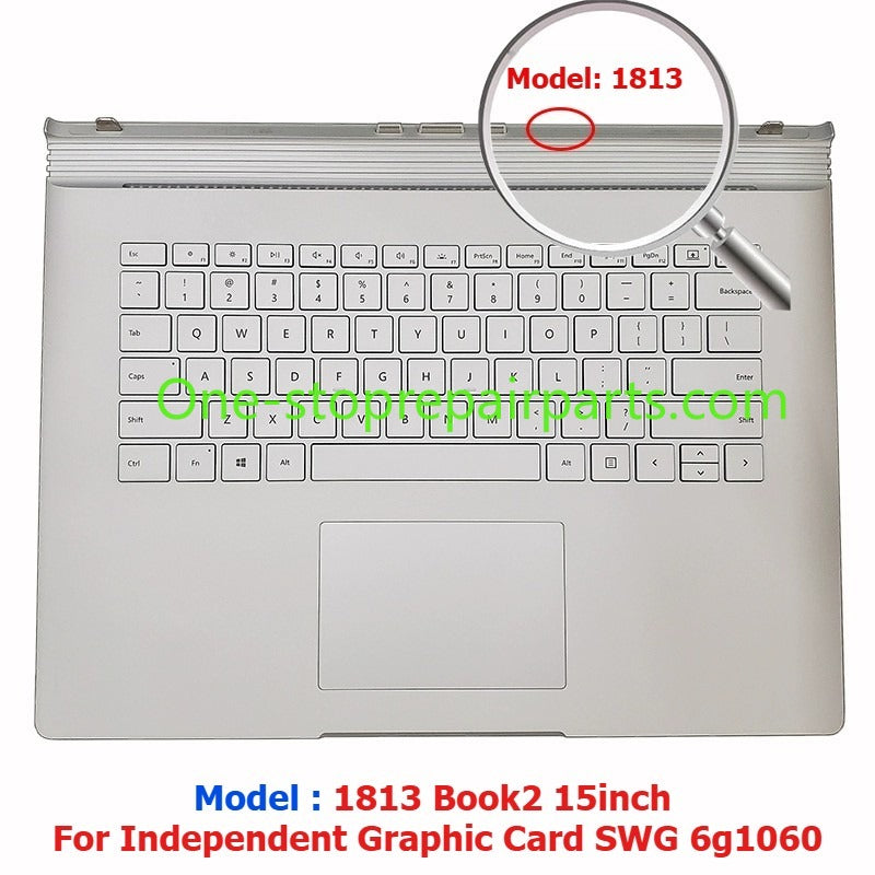 Base Keyboard For 13.5 15 inch Microsoft Surface book1/2/3 generation 1704 1705 1785 1834 1835 1050 1813 6g 1060 1050 965 940 graphic card 2nd 3nd generation
